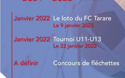 Agenda FC Tarare saison 2021/2022