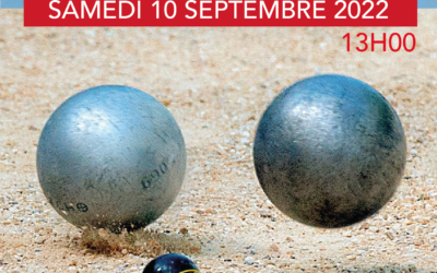 Tournoi de pétanque